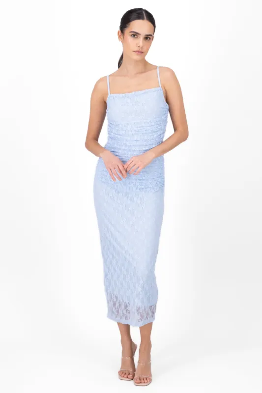 Vestido maxi encaje sold by Shasa
