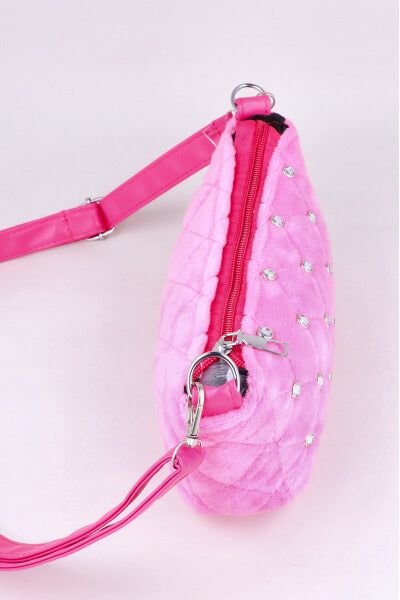 Bolsa capitonada peluche brillos sold by Shasa product image thumbnail 3