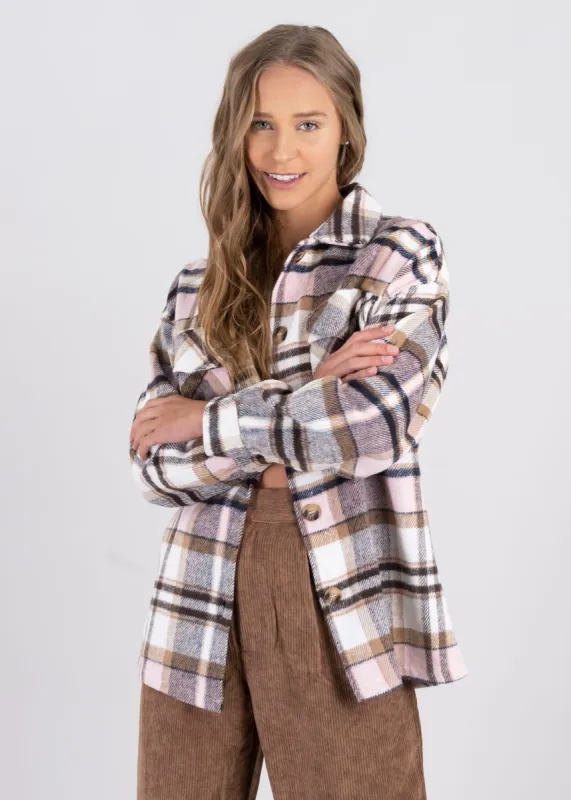 Shacket Tweed Cuadros sold by Shasa