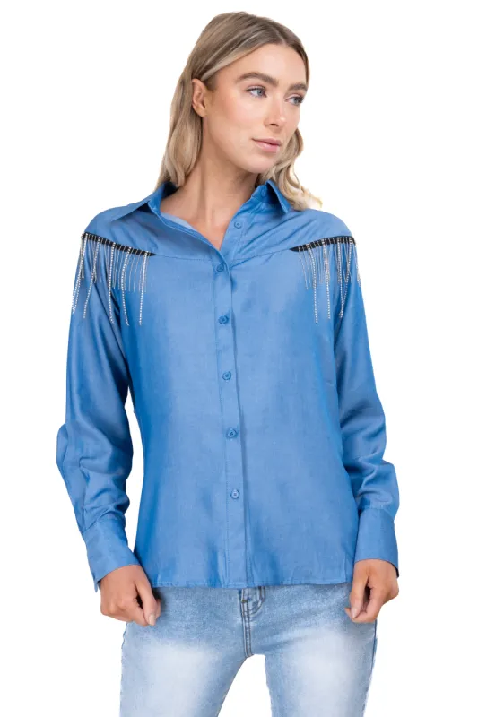 Camisa brillos sold by Shasa