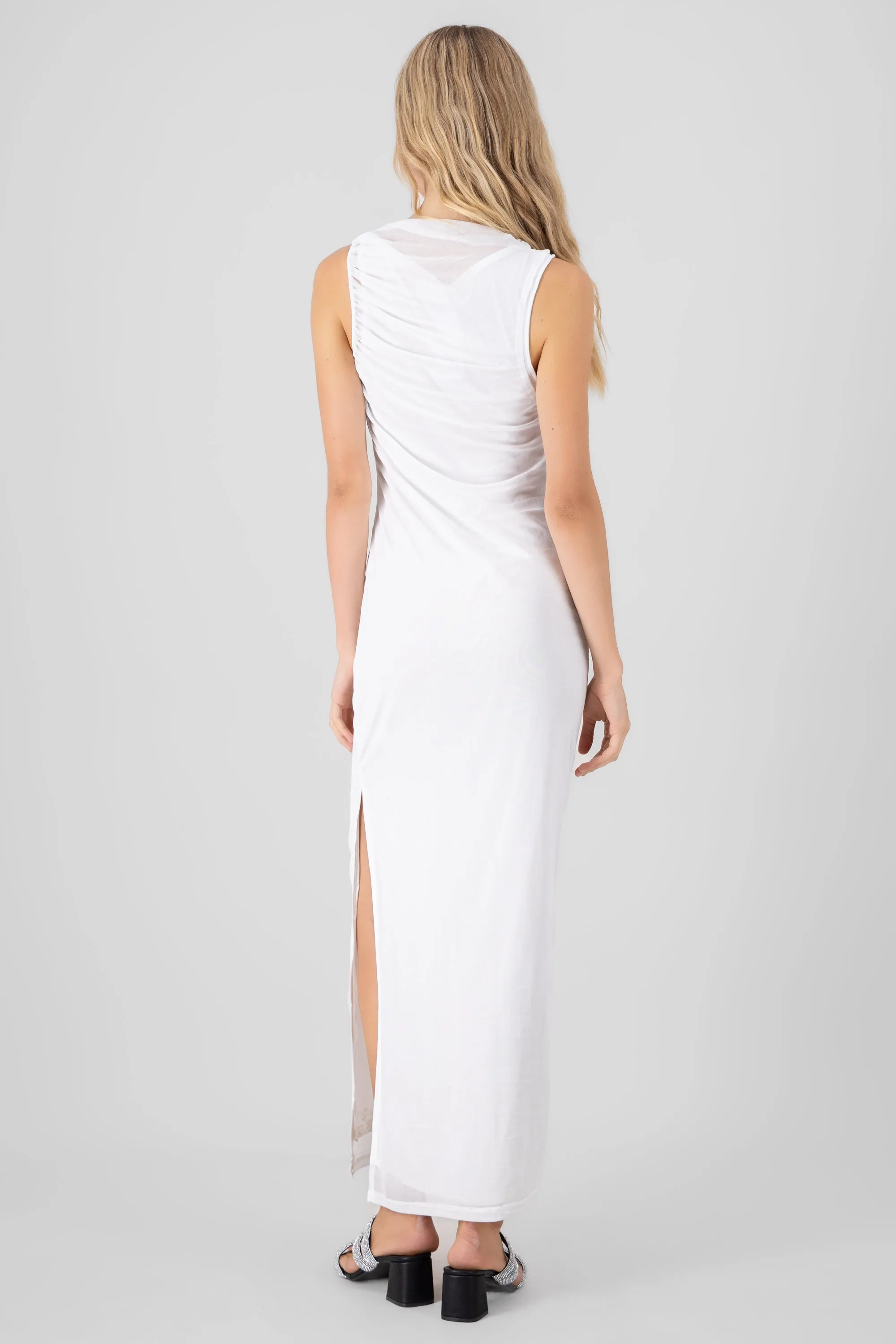 Vestido de mesh maxi sold by Shasa product image thumbnail 4