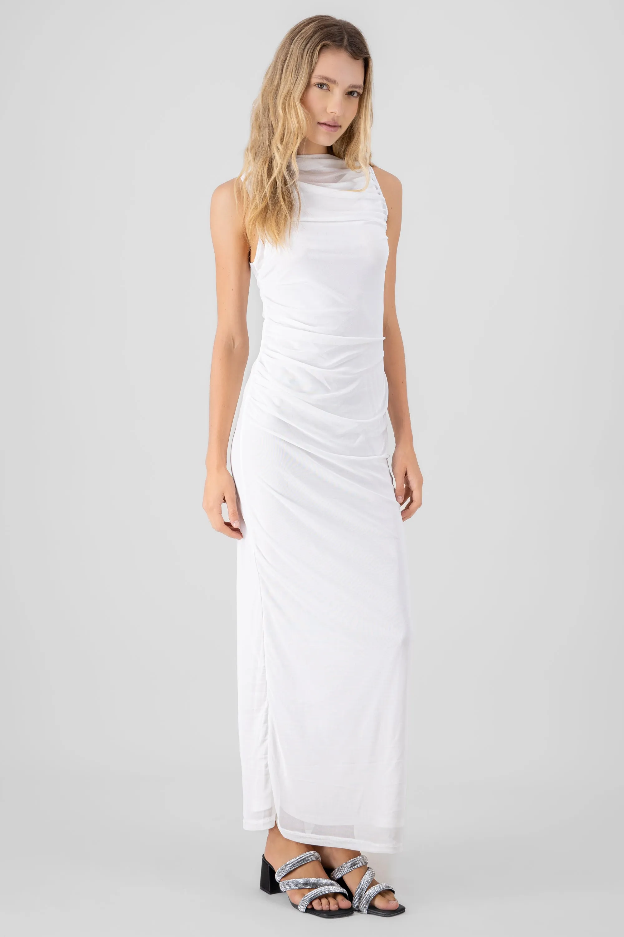 Vestido de mesh maxi sold by Shasa product image thumbnail 3
