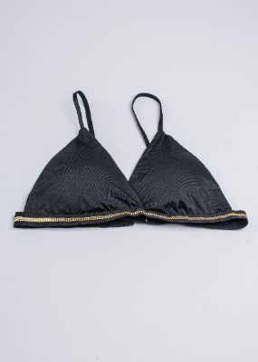 Bralette triangular lurex sold by Shasa