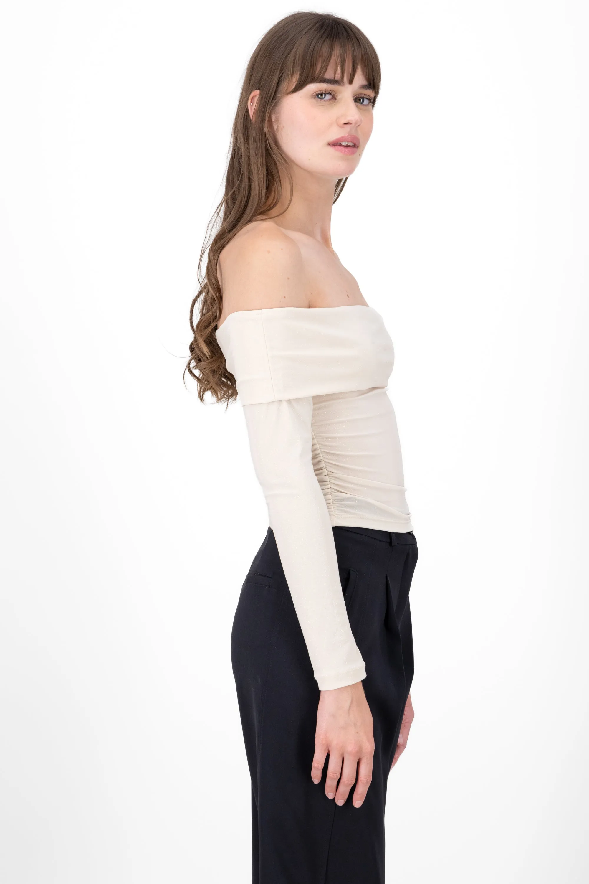 Top brillo sin hombros sold by Shasa product image thumbnail 3