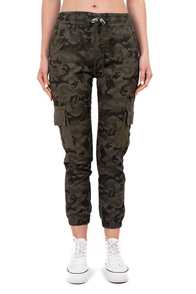 Jeans jogger cargo camuflaje sold by Shasa