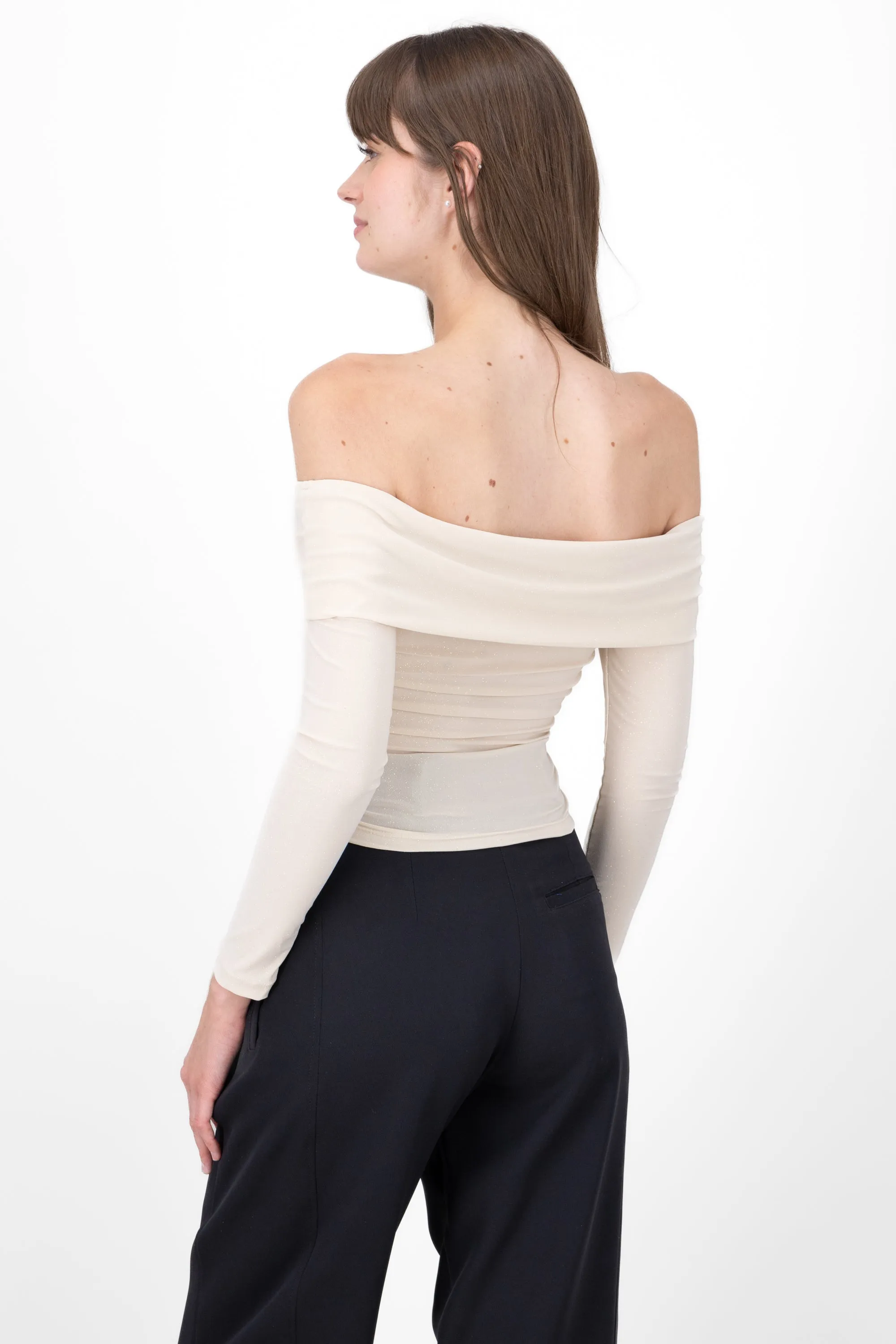 Top brillo sin hombros sold by Shasa product image thumbnail 4