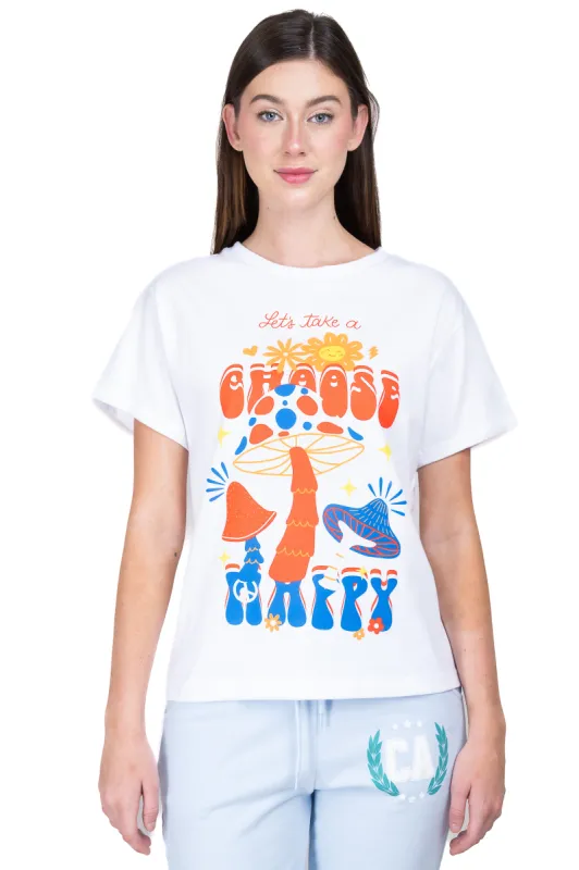 Playera manga corta honguitos sold by Shasa