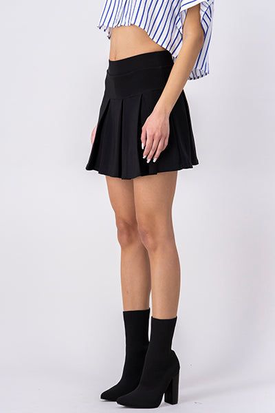 Falda Mini Tableada Doble Pretina sold by Shasa product image thumbnail 3