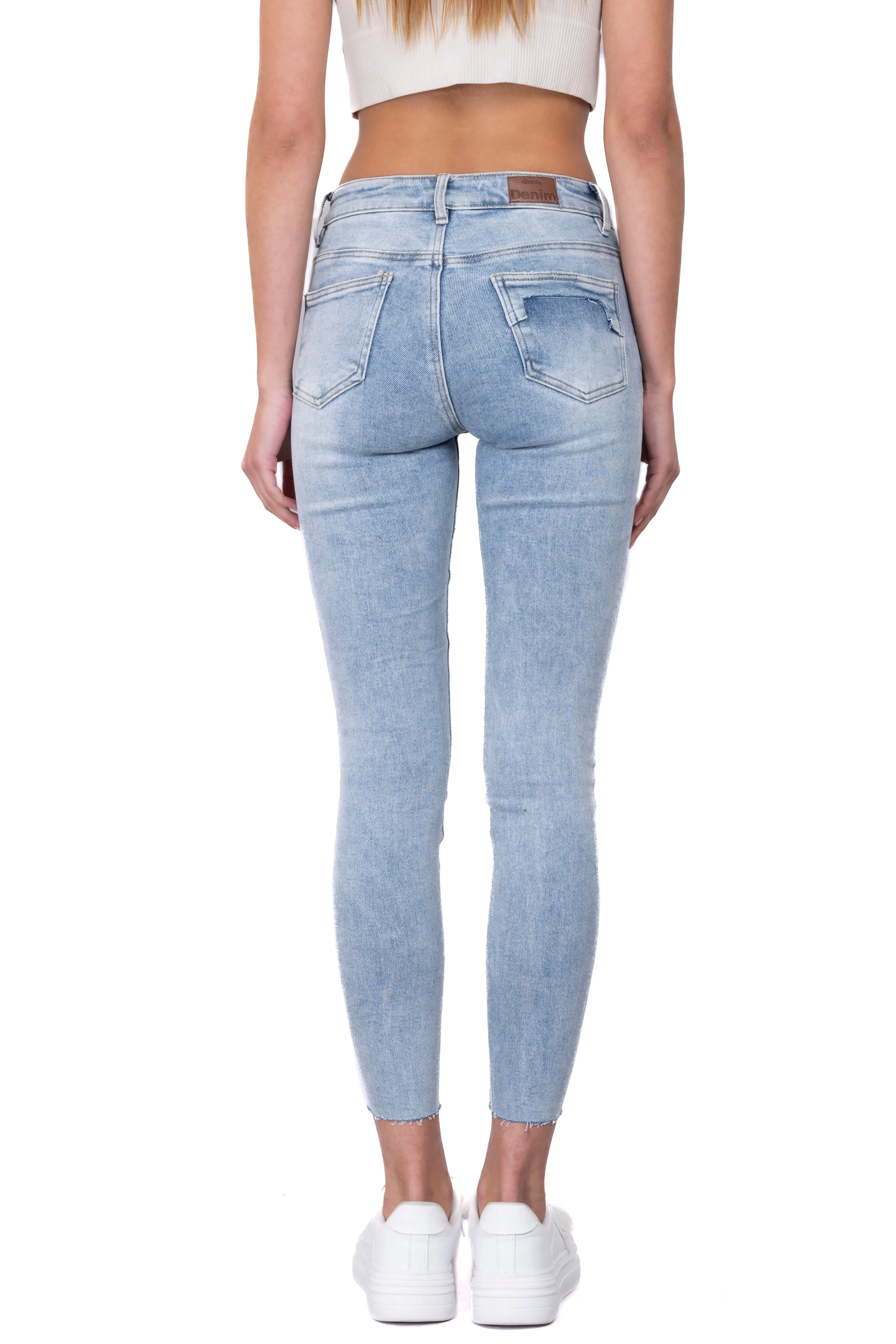 Jeasn skinny destrucción en tobillo sold by Shasa product image thumbnail 4