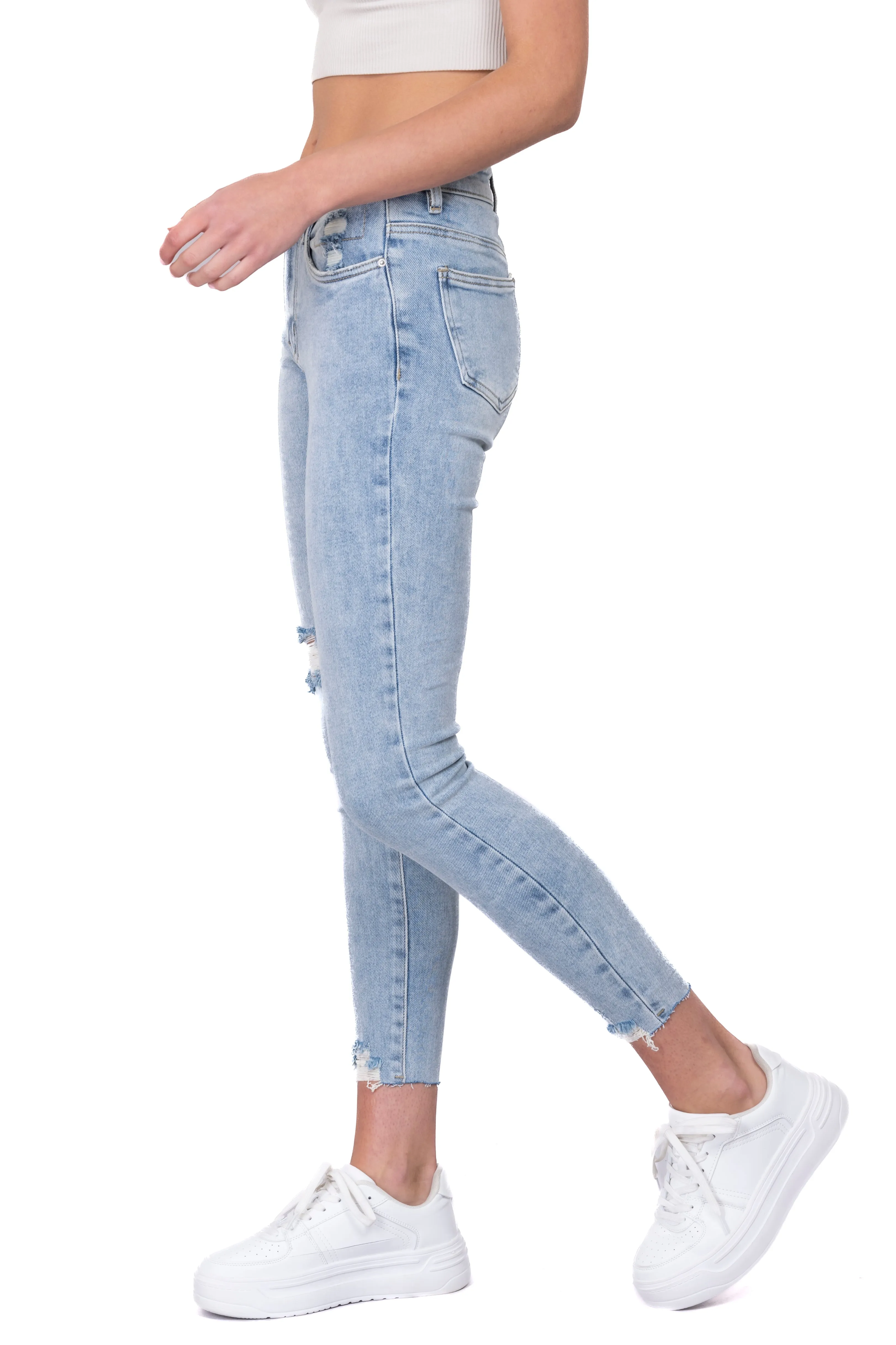 Jeasn skinny destrucción en tobillo sold by Shasa product image thumbnail 3