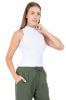 Top tank acanalado cuello alto sold by Shasa