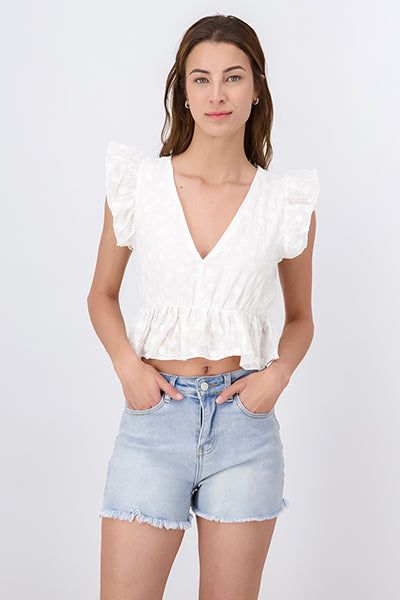 Blusa olanes bordado flores sold by Shasa product image thumbnail 2
