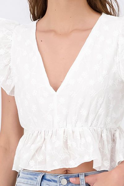 Blusa olanes bordado flores sold by Shasa product image thumbnail 5