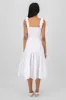 Vestido midi olanes sold by Shasa