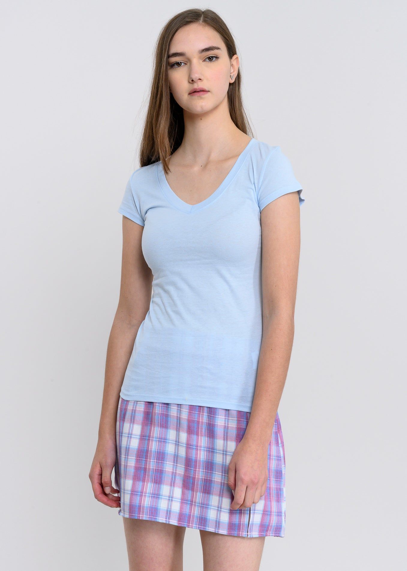 Blusa manga corta cuello v sold by Shasa product image thumbnail 2