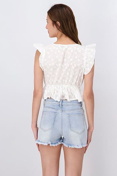 Blusa olanes bordado flores sold by Shasa product image thumbnail 4