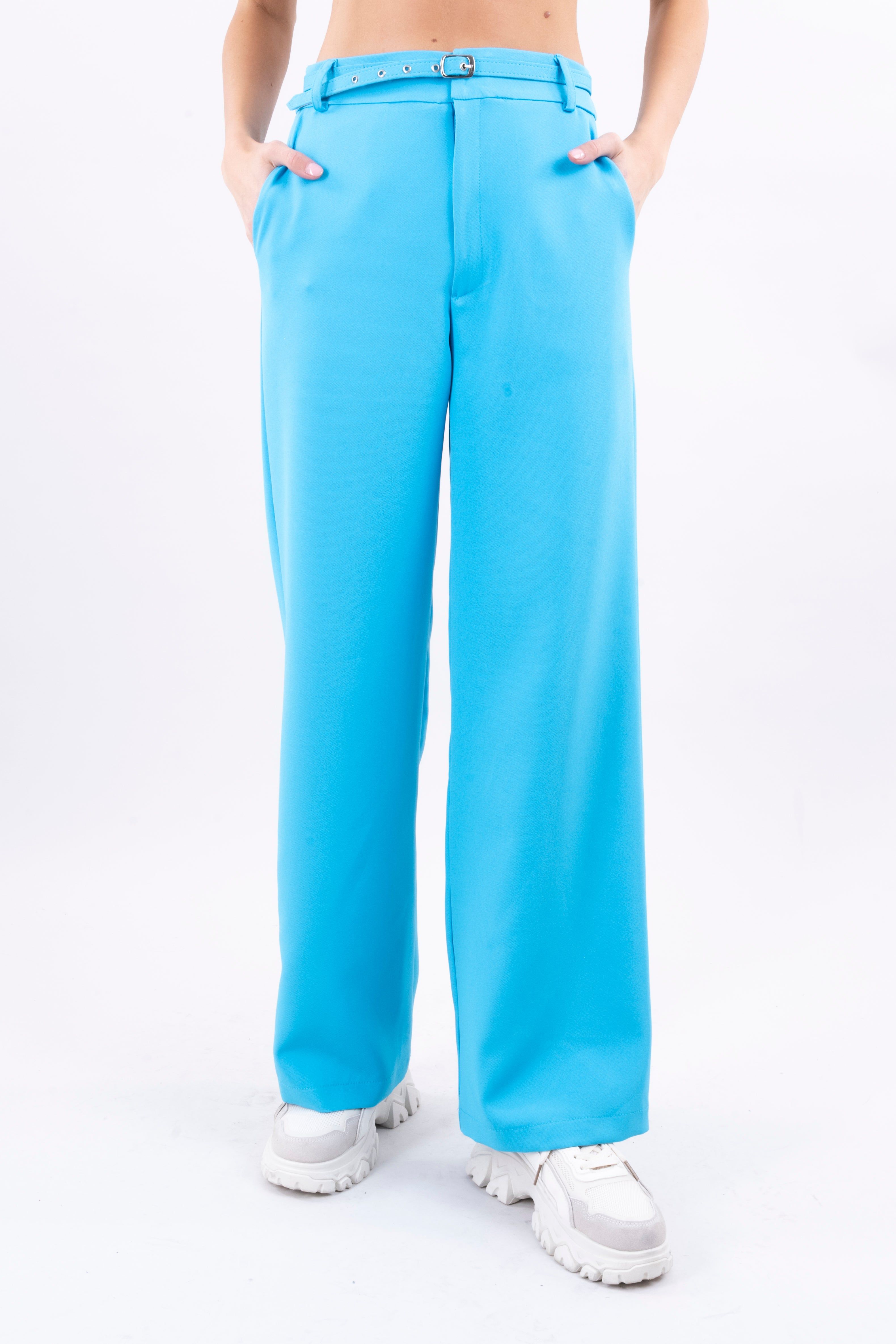 Pantalón Recto Liso Cinturón sold by Shasa product image thumbnail 5