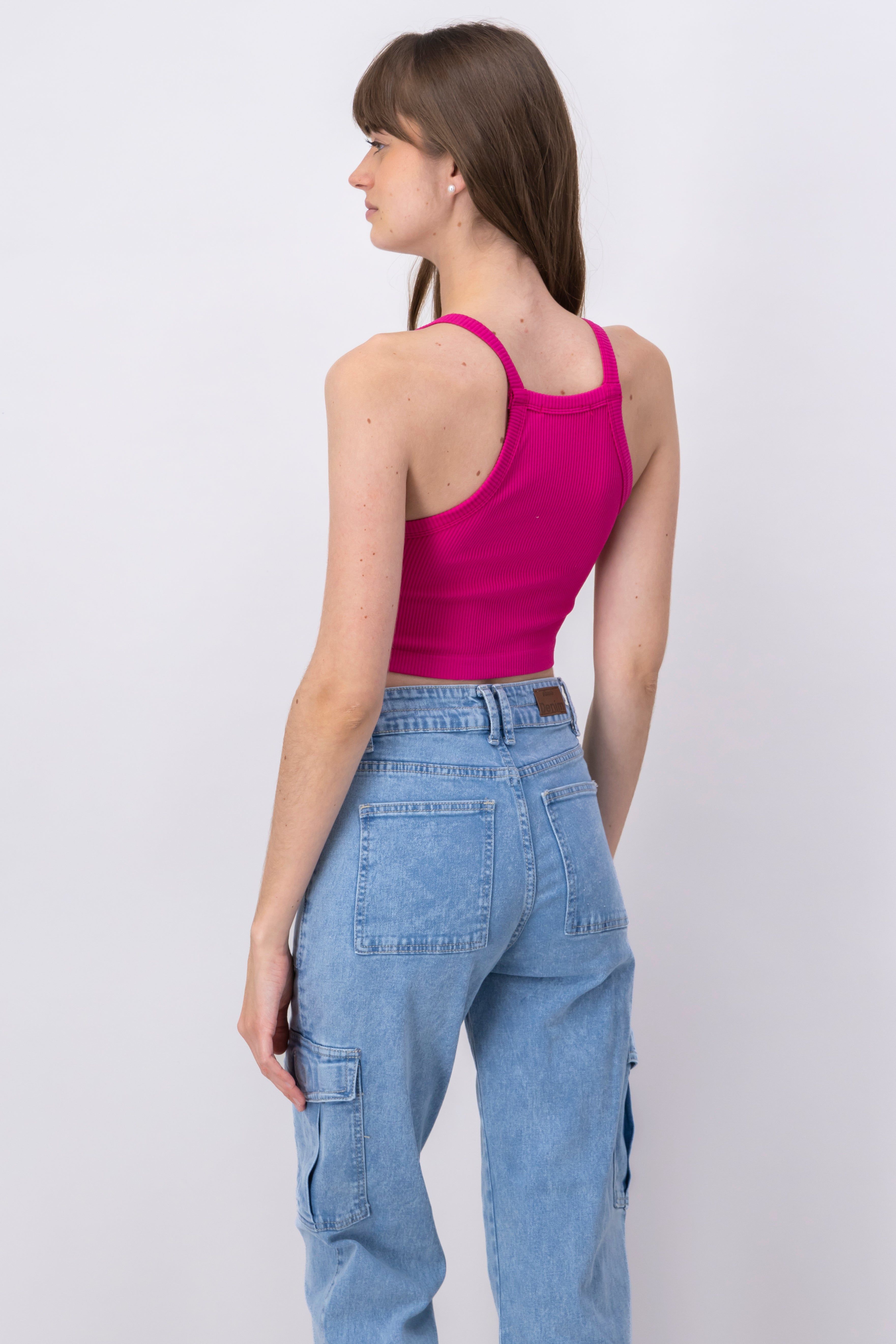 Top halter acanalado monocolor sold by Shasa product image thumbnail 4