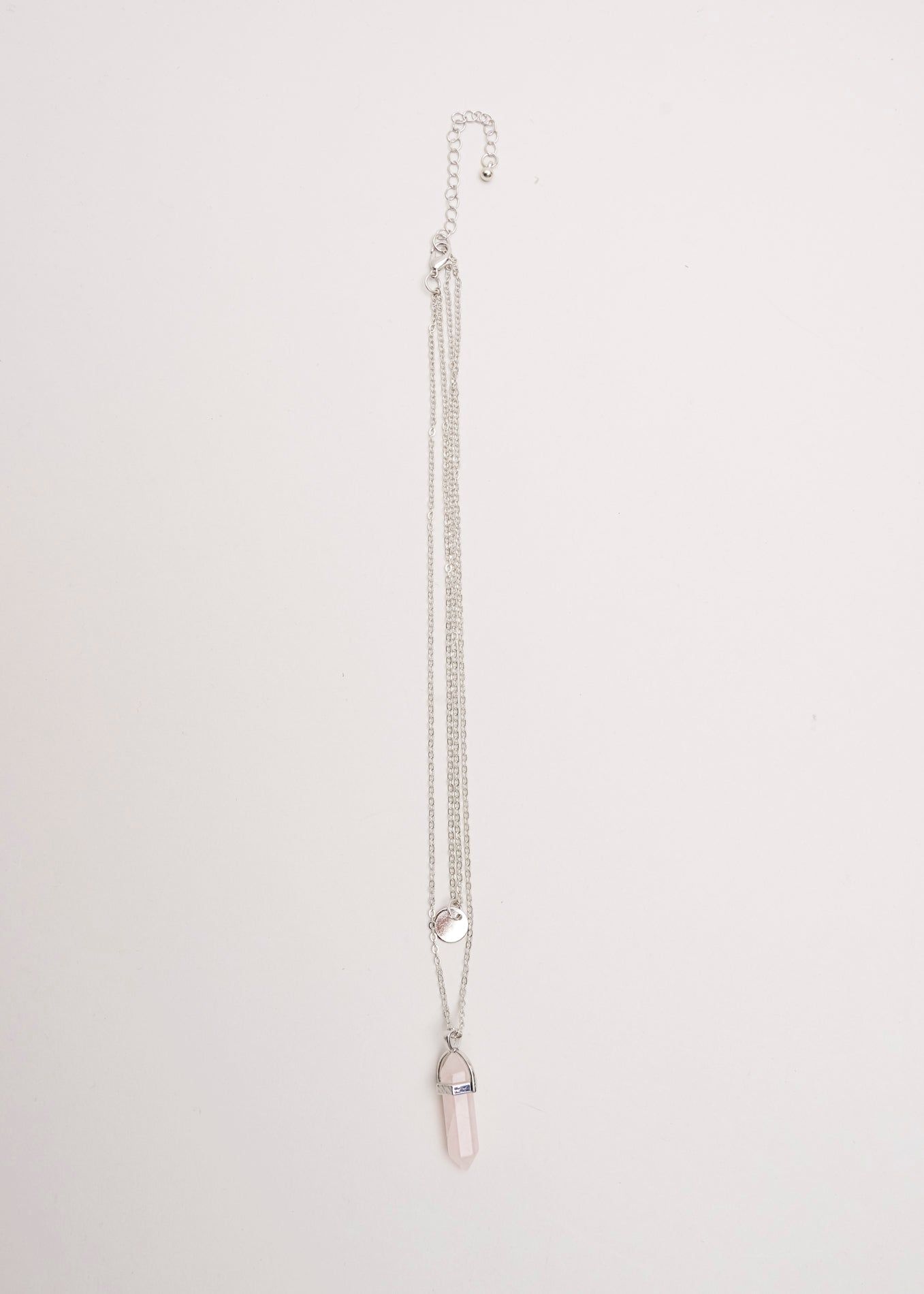 Collar 2 capas dije cuarzo sold by Shasa product image thumbnail 3