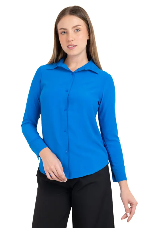 Camisa monocolor lisa sold by Shasa