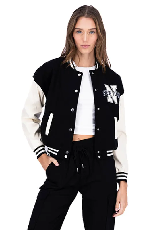 Chamarra bomber Nueva York sold by Shasa