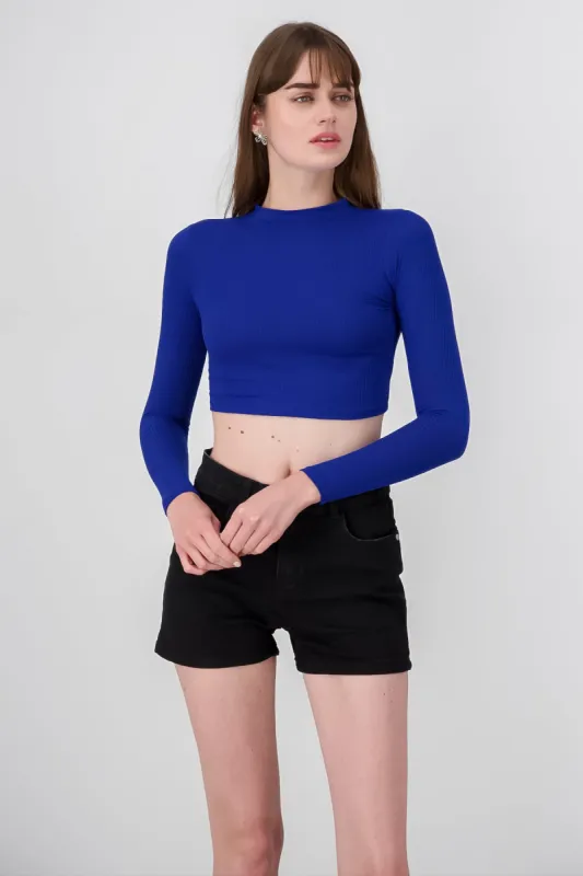 Top Acanalado Manga Larga sold by Shasa