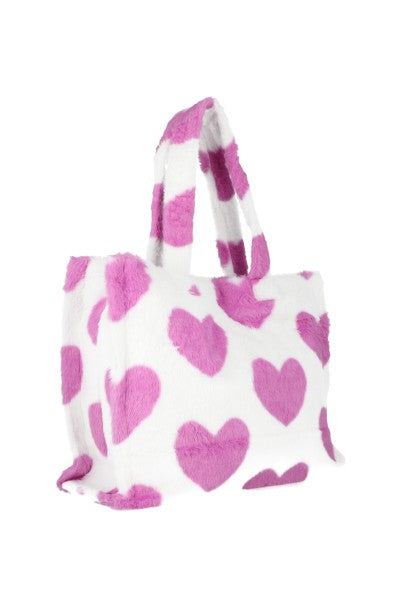 Bolsa Tote Peluche Corazón sold by Shasa product image thumbnail 2