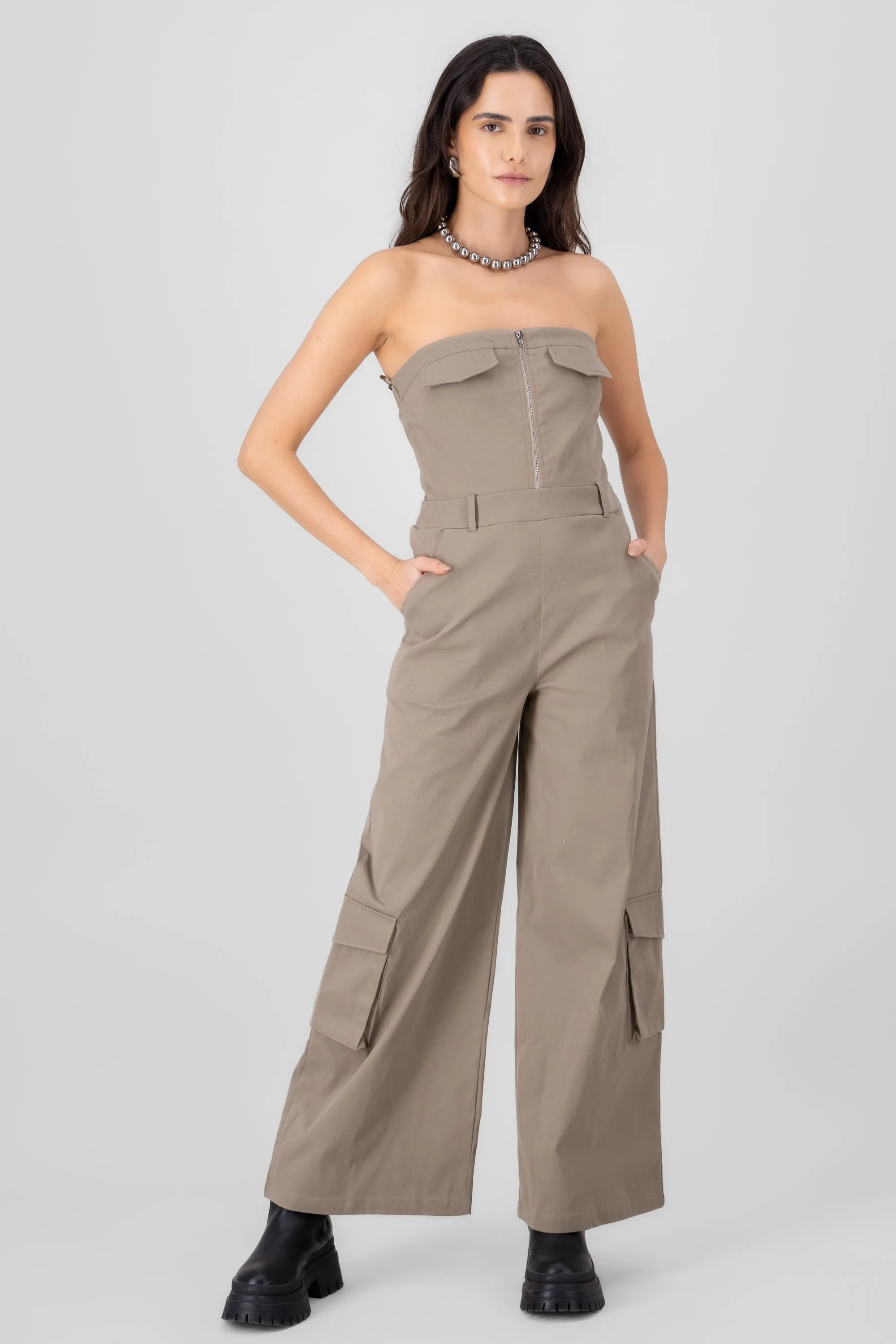 Jumpsuit cargo liso sold by Shasa product image thumbnail 2