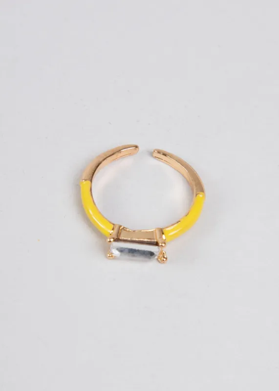 Anillo color cuadro sold by Shasa