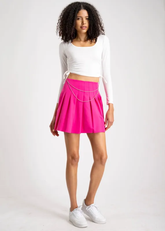 Falda Mini Tableada Cadena sold by Shasa