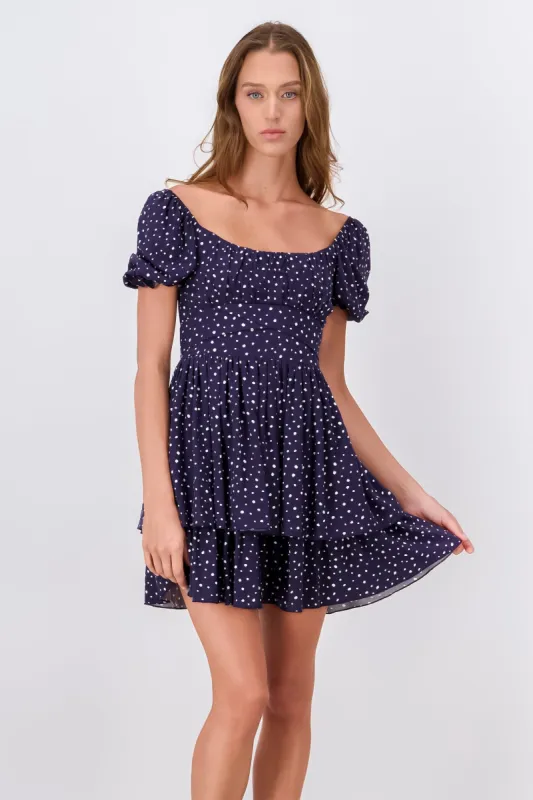 Vestido Mini Doble Olan sold by Shasa