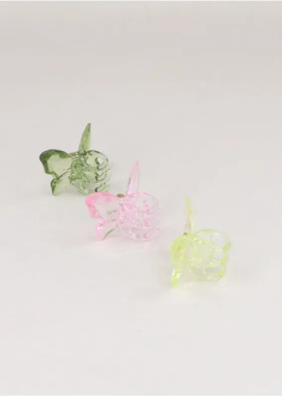 Set 3 Pinzas Mariposa sold by Shasa