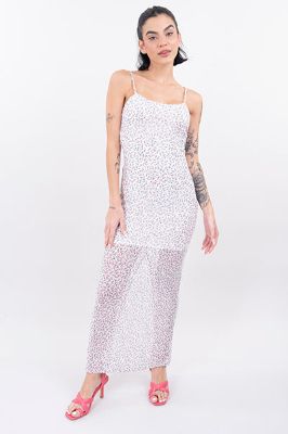 Vestido maxi tirantes flores sold by Shasa
