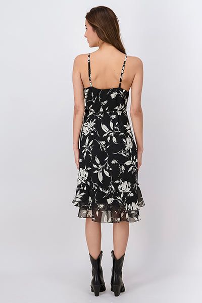 Vestido midi tirantes flores sold by Shasa product image thumbnail 4