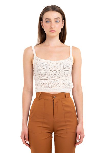 Top crop tirantes tejido sold by Shasa product image thumbnail 2