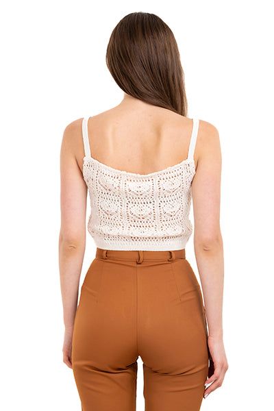 Top crop tirantes tejido sold by Shasa product image thumbnail 4