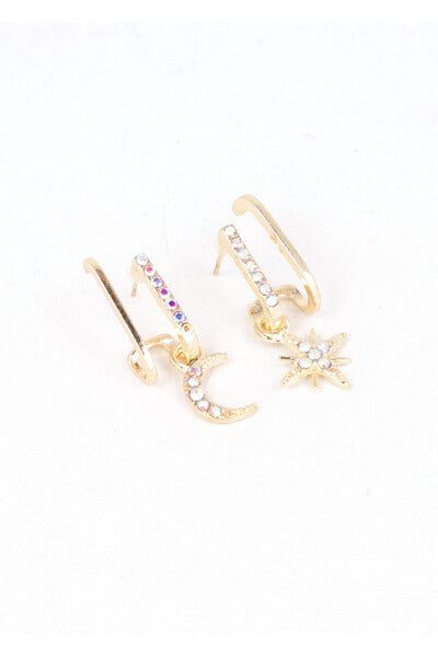Aretes luna estrella sold by Shasa product image thumbnail 2