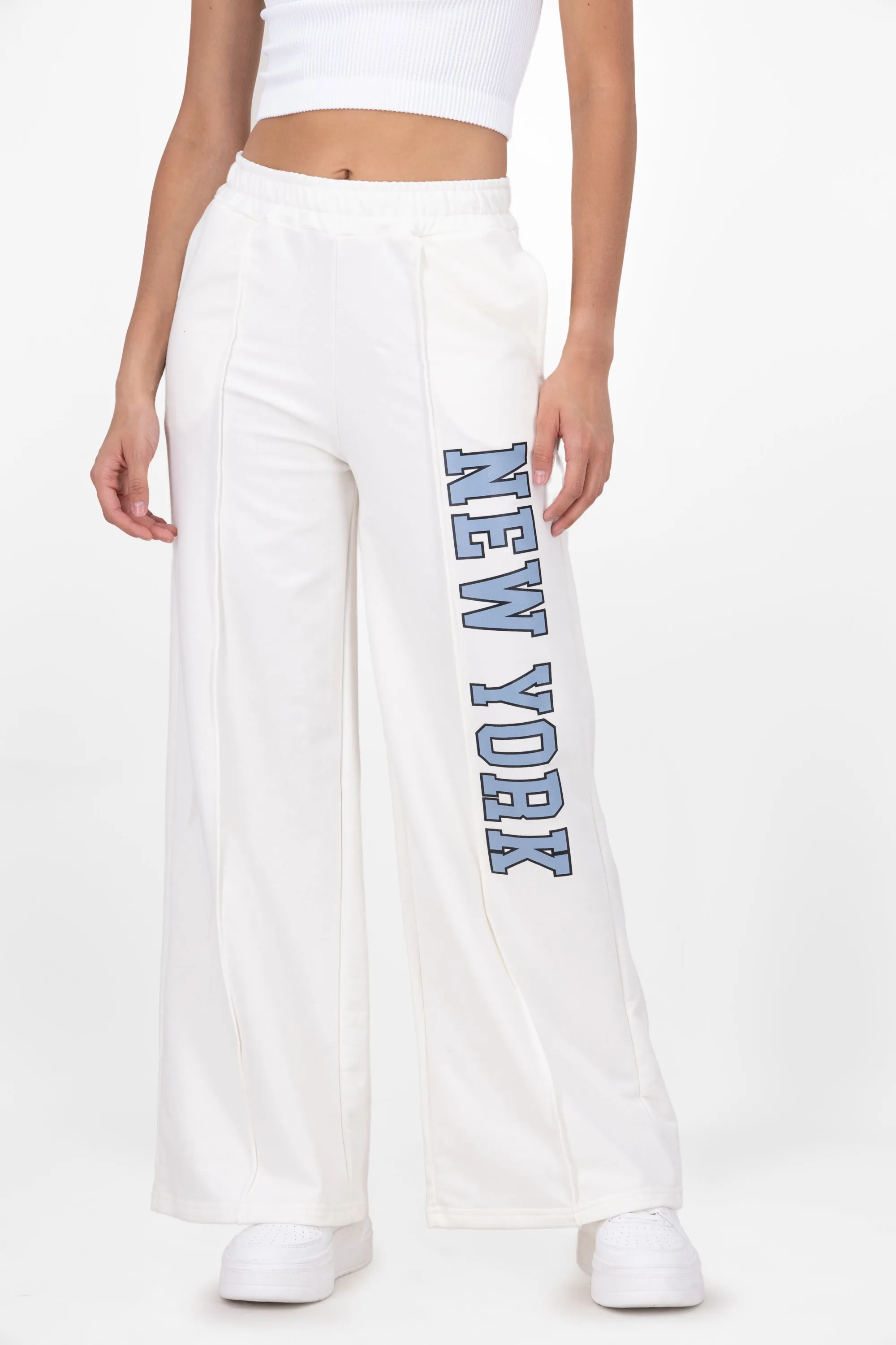 Pants Amplios Detalle Estampado New York sold by Shasa product image thumbnail 2