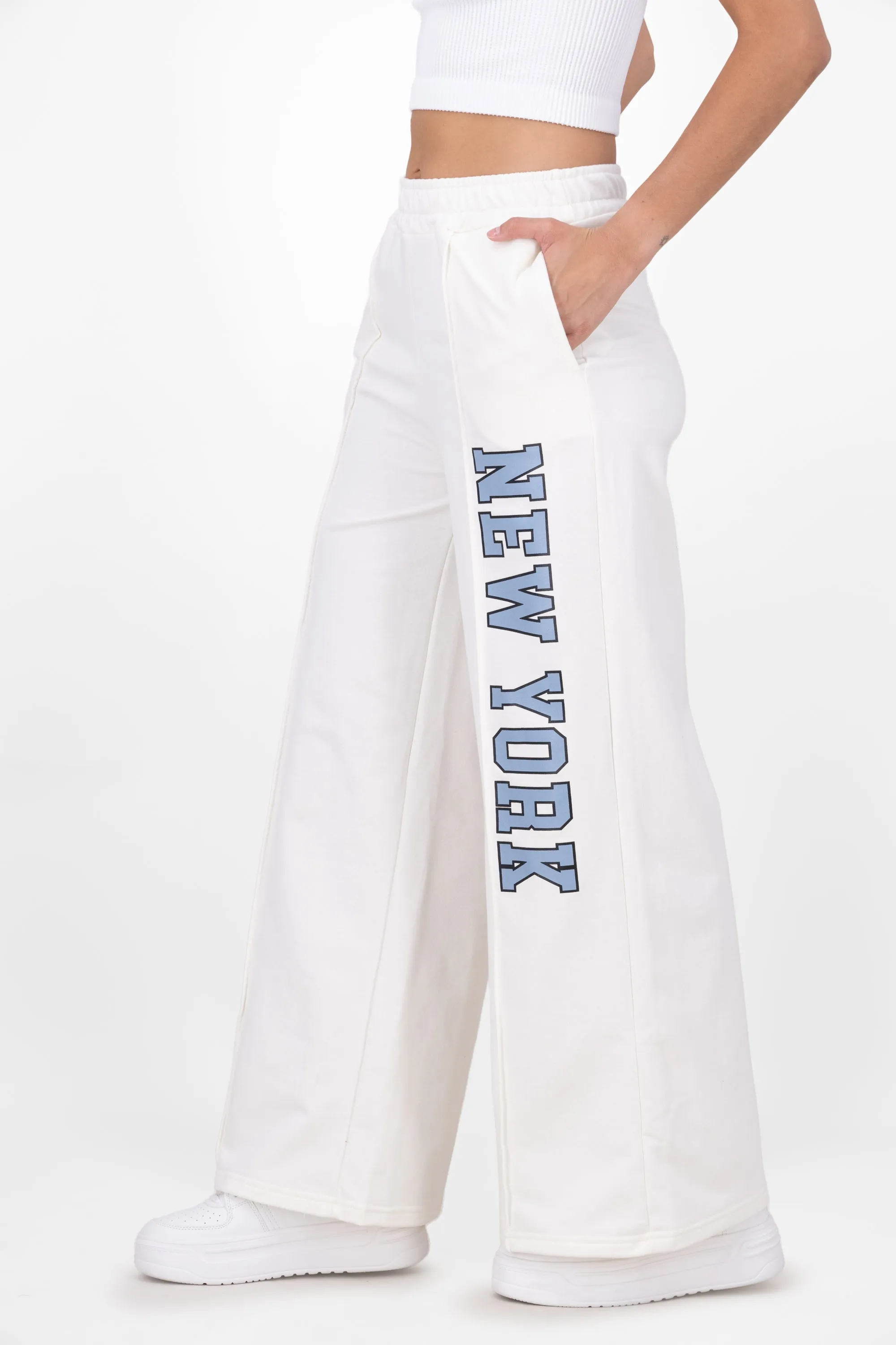 Pants Amplios Detalle Estampado New York sold by Shasa product image thumbnail 3