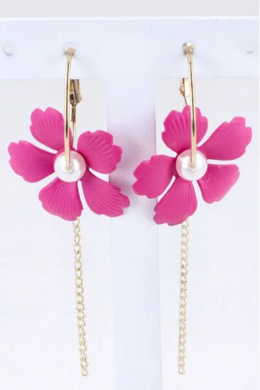 Arracadas Flores Color sold by Shasa