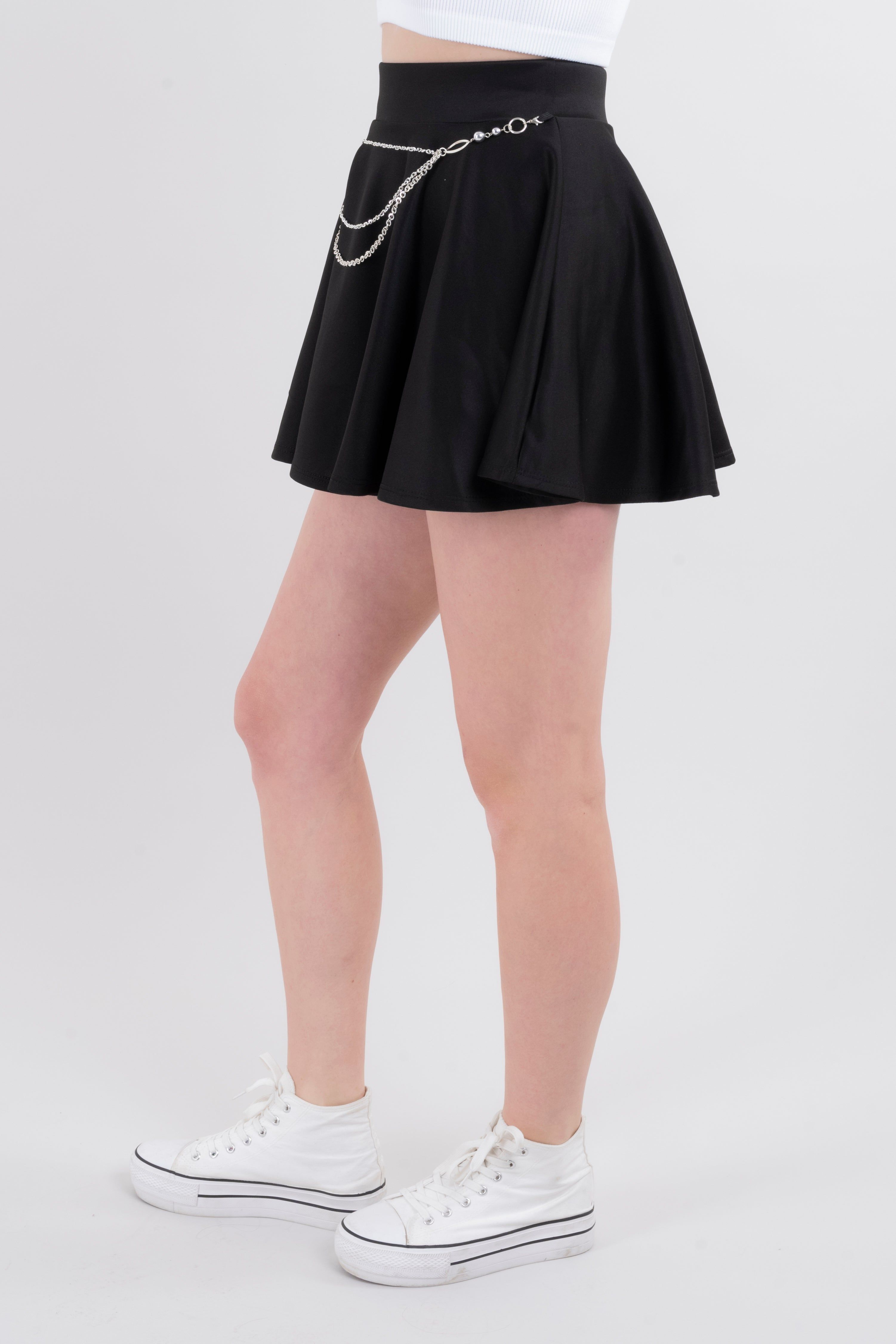 Falda skater cadenas brillo sold by Shasa product image thumbnail 3