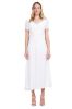 Vestido maxi escote v olanes sold by Shasa