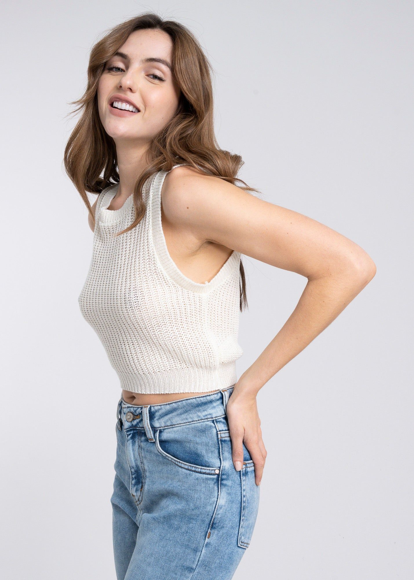 Top punto tejido sold by Shasa product image thumbnail 3