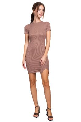 Vestido mini abertura pierna sold by Shasa