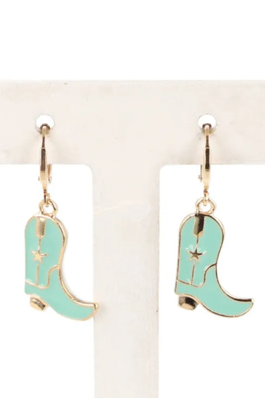 Arracadas Bota Vaquera sold by Shasa