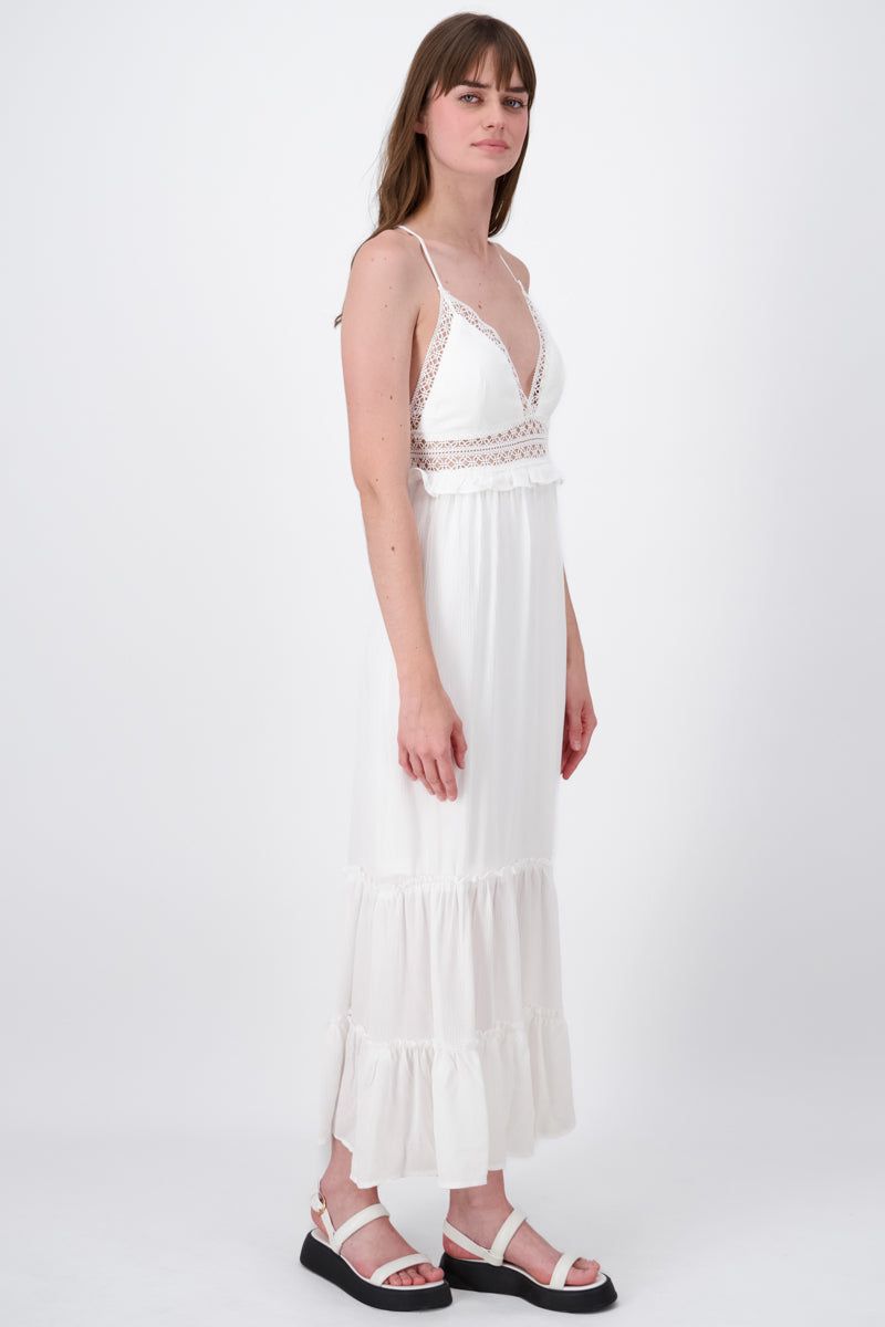 Vestido Maxi Detalle Encaje sold by Shasa product image thumbnail 3