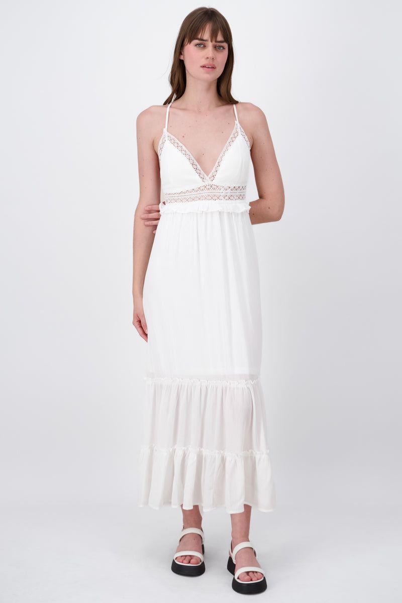 Vestido Maxi Detalle Encaje sold by Shasa product image thumbnail 2