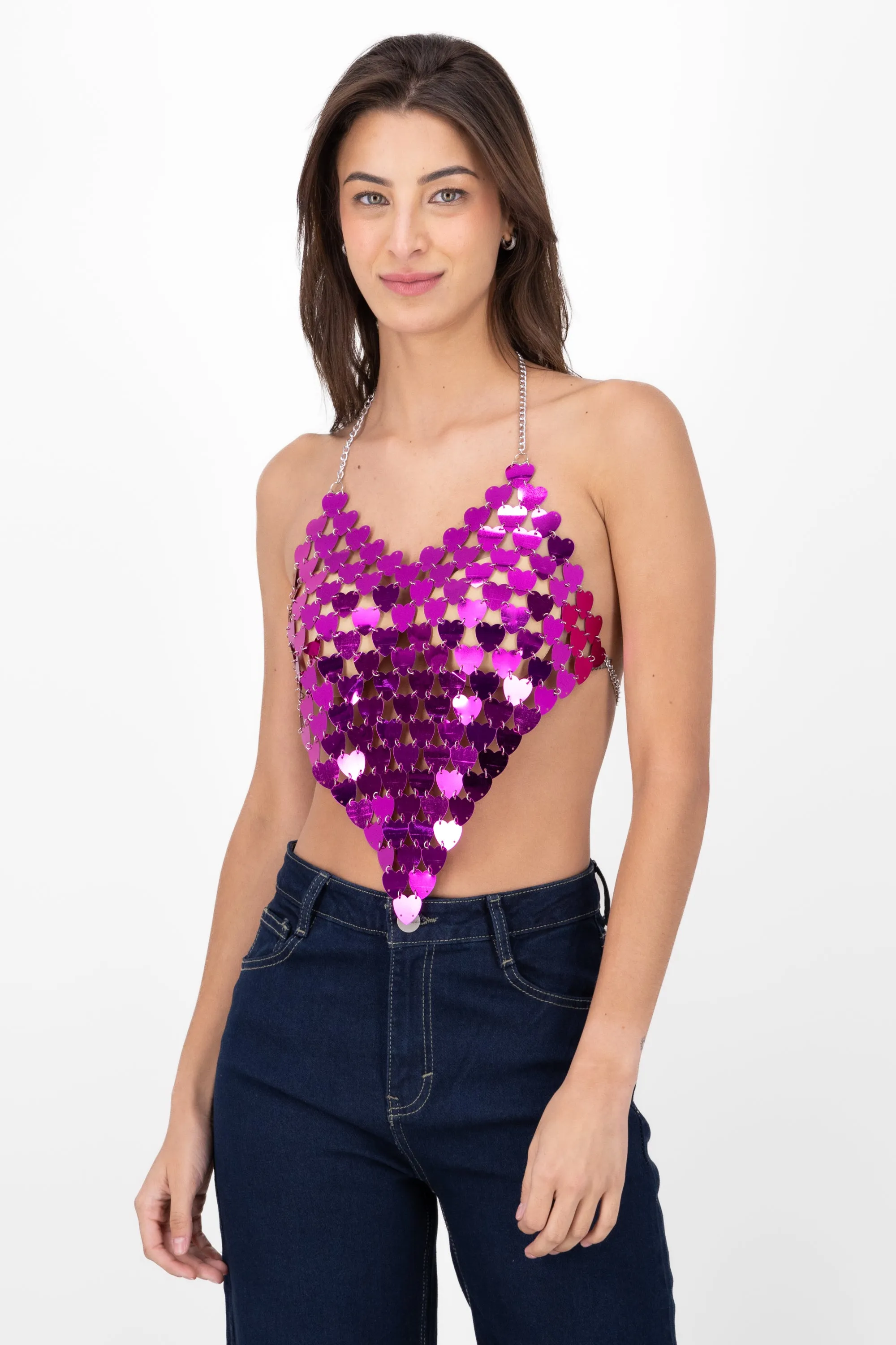 Top Corazon Lentejuela sold by Shasa product image thumbnail 2