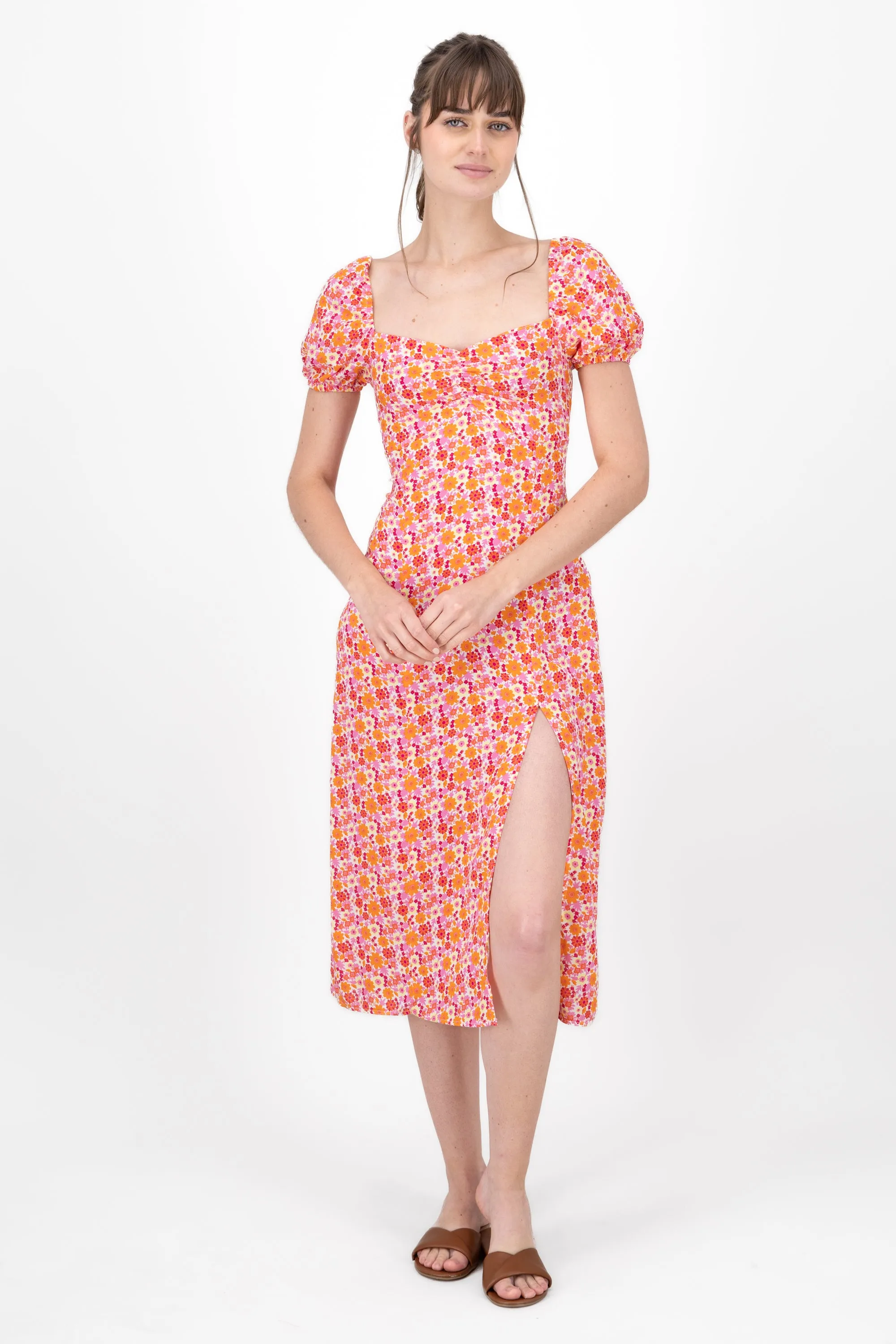 Vestido estampado flores sold by Shasa