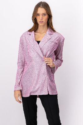 Saco cruzado brillos sold by Shasa